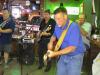 Rick gettin’ into the groove w/ Jimmy, Vincent & Mickey at Johnny’s Open Jam.